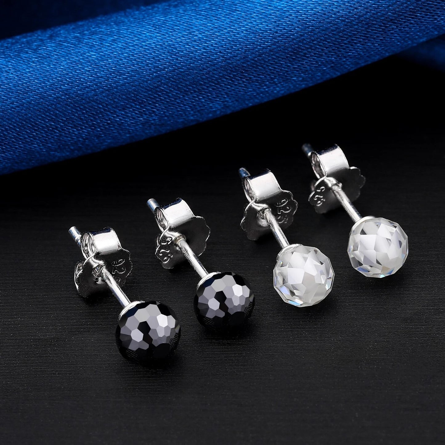  Sphere Cut Earrings