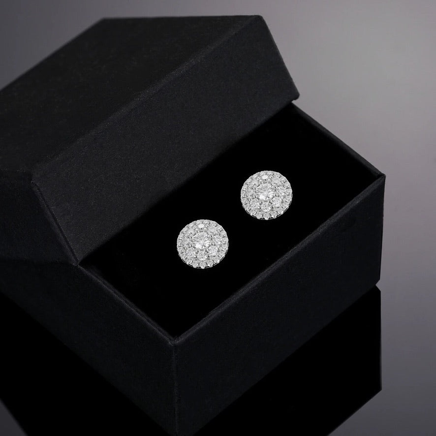 3 Layer Stud Earrings