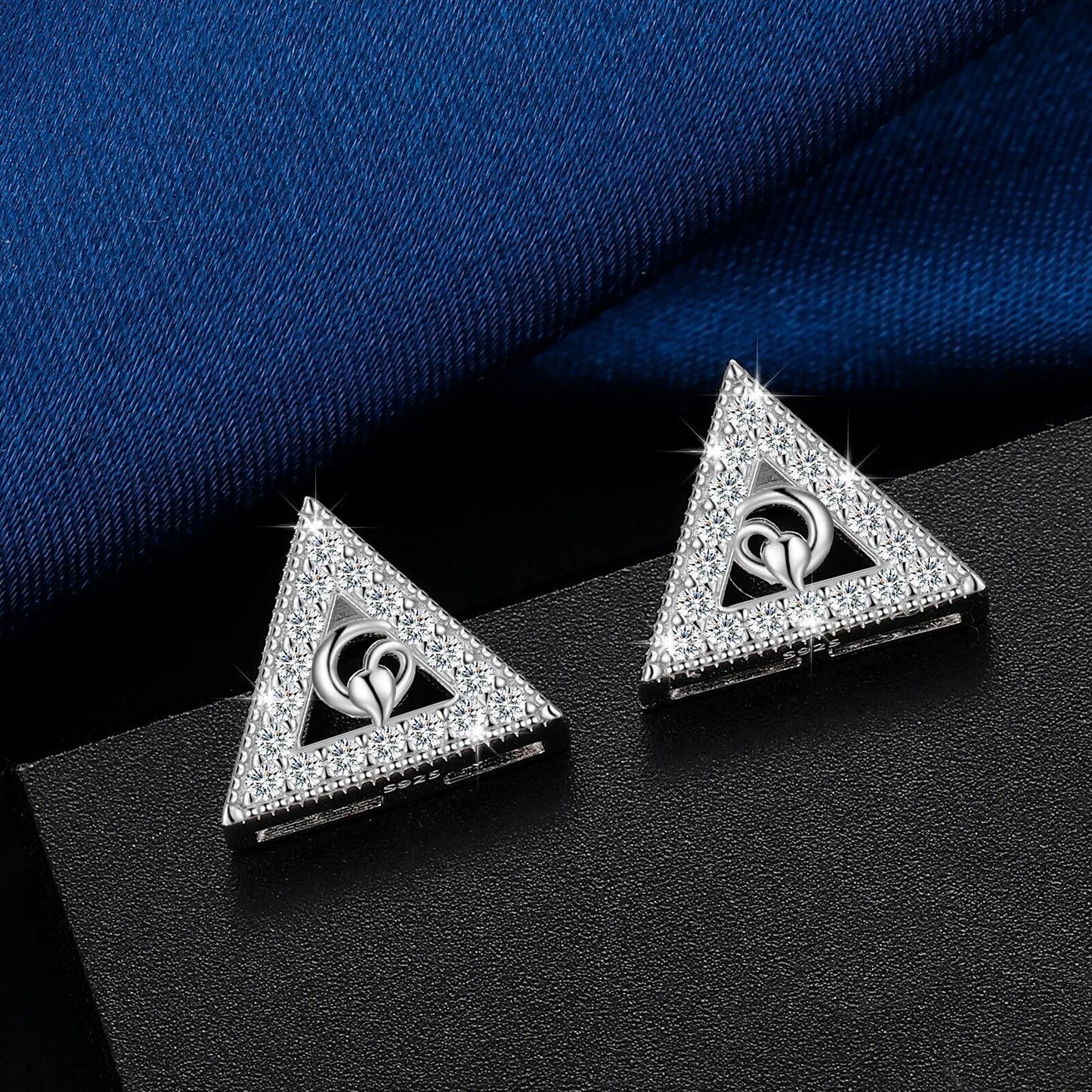Triangle Stud Earring