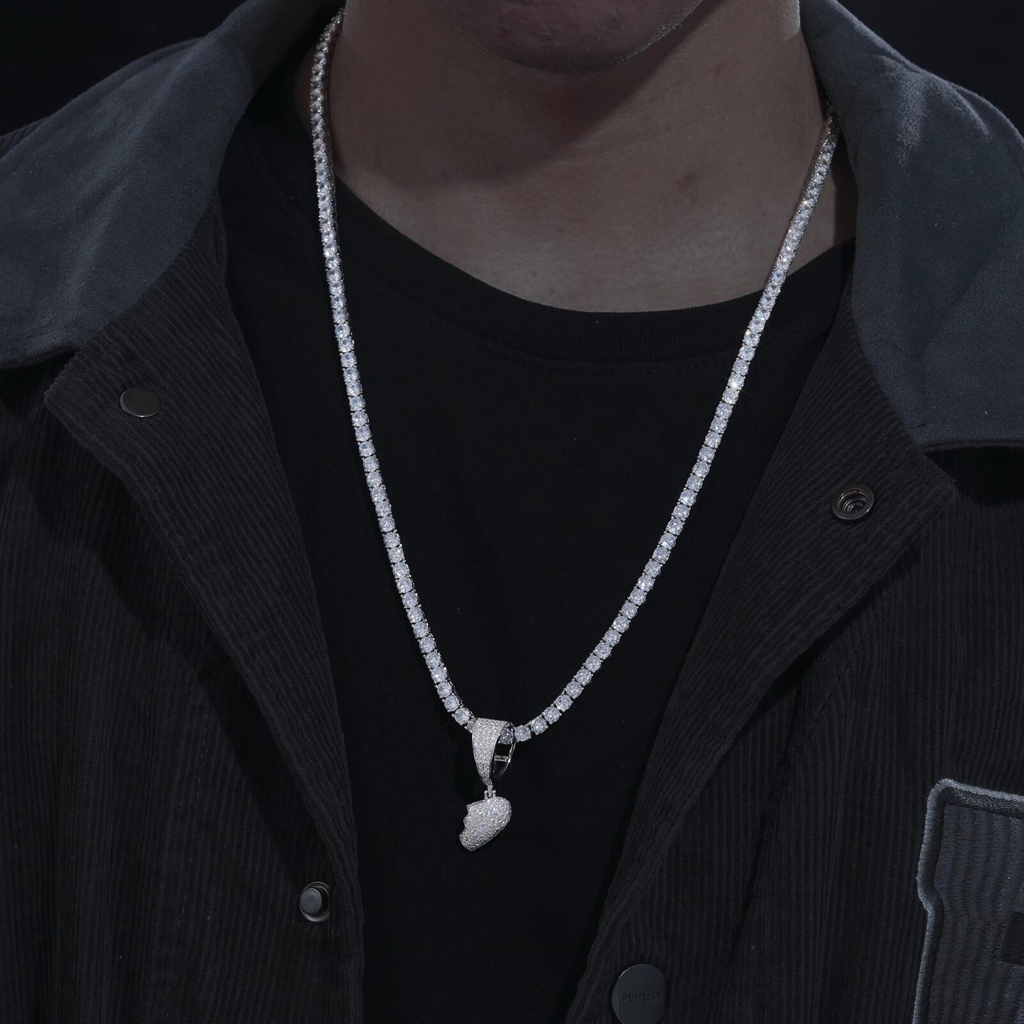Half Heart Pendant