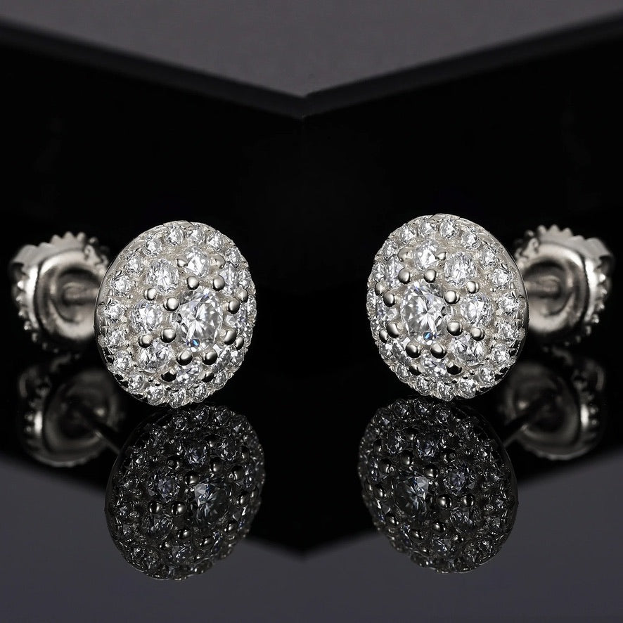 3 Layer Stud Earrings