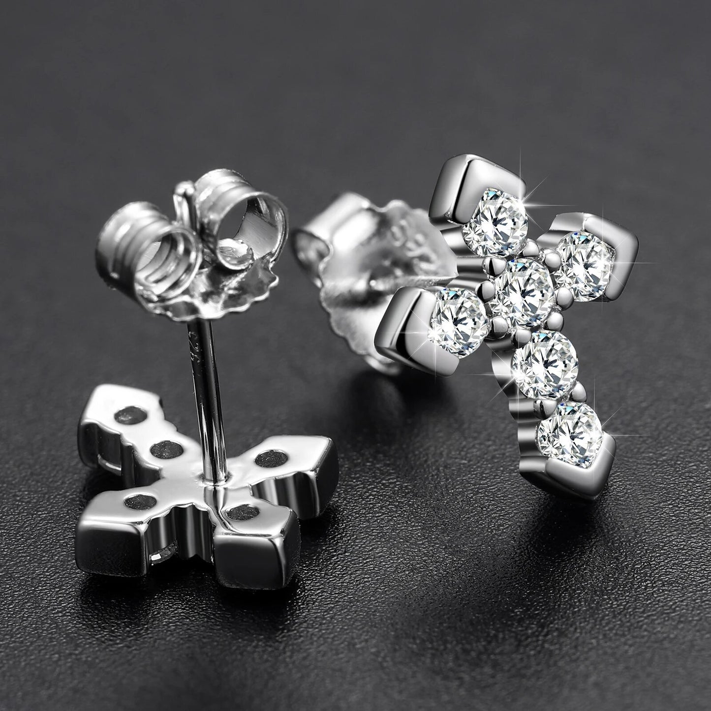 VVS Cross Earring