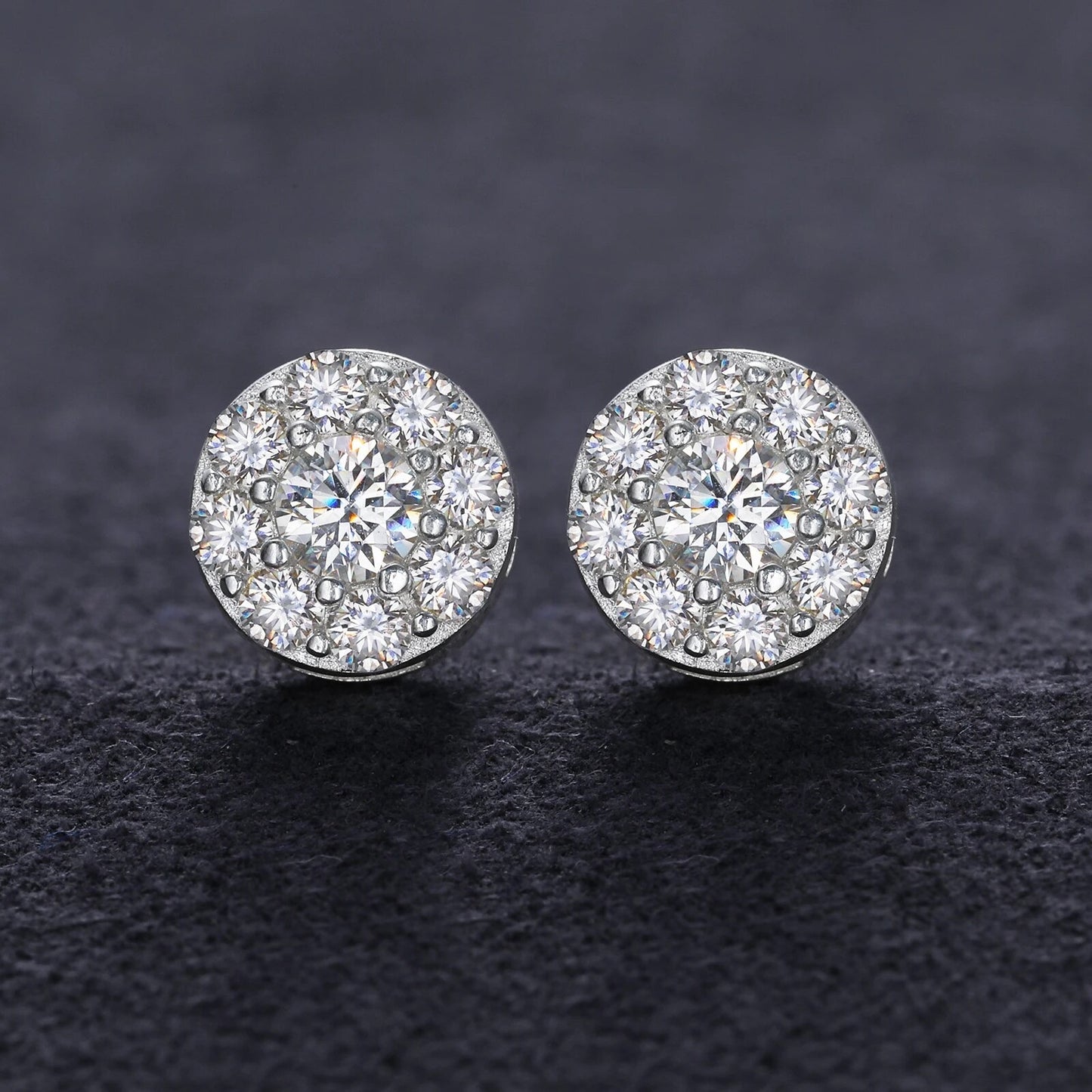 Round Stud Earring