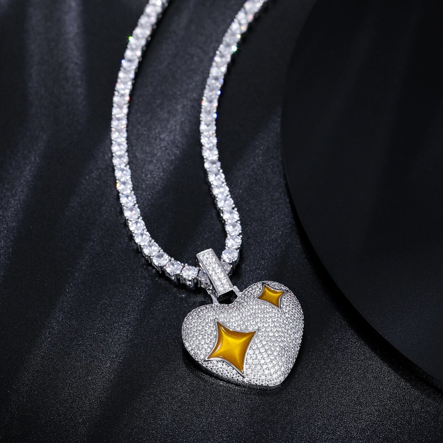 Star Heart Pendant