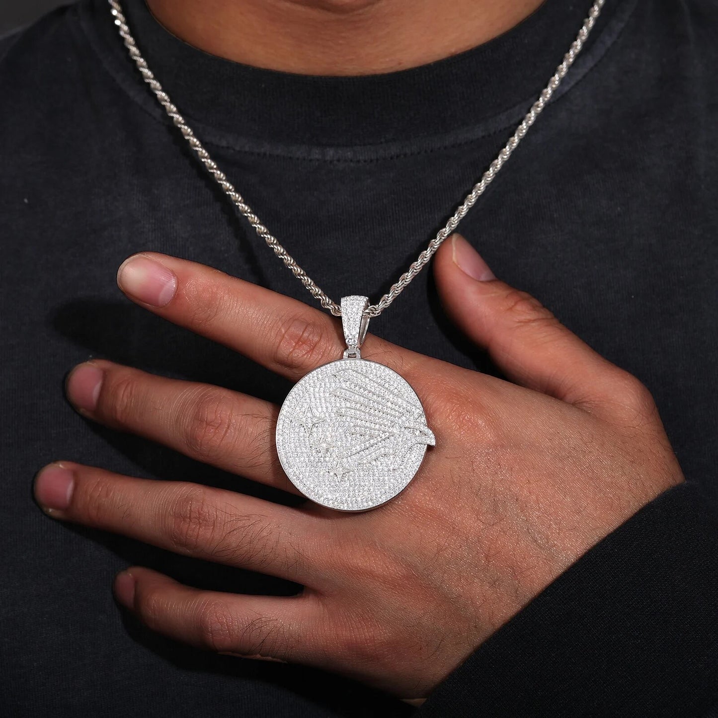 Round Coin Pendant