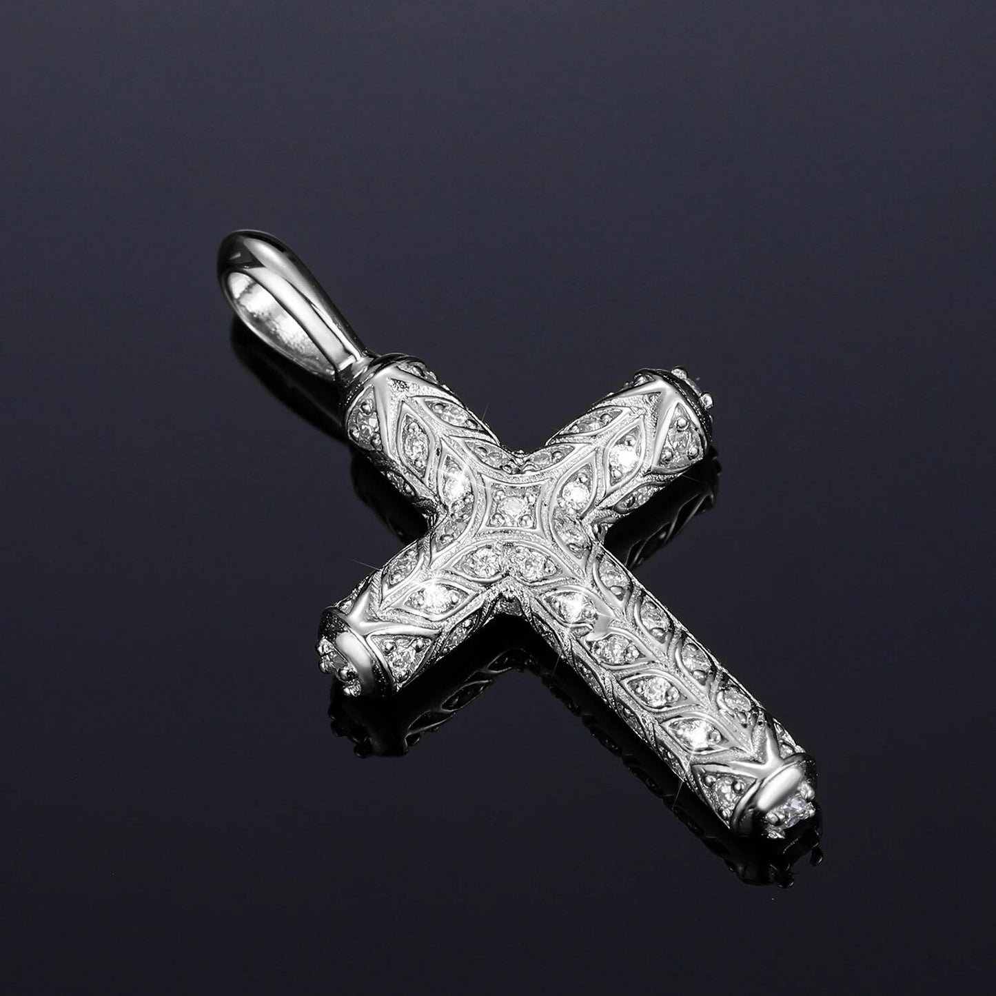 Pattern Cross Pendant