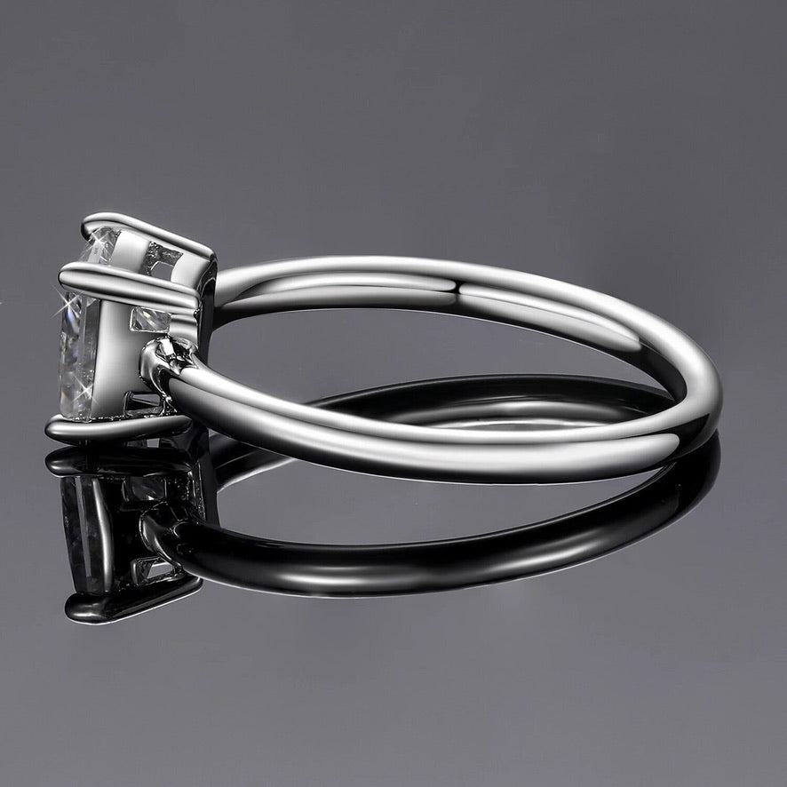 1CT Square Cut Ring