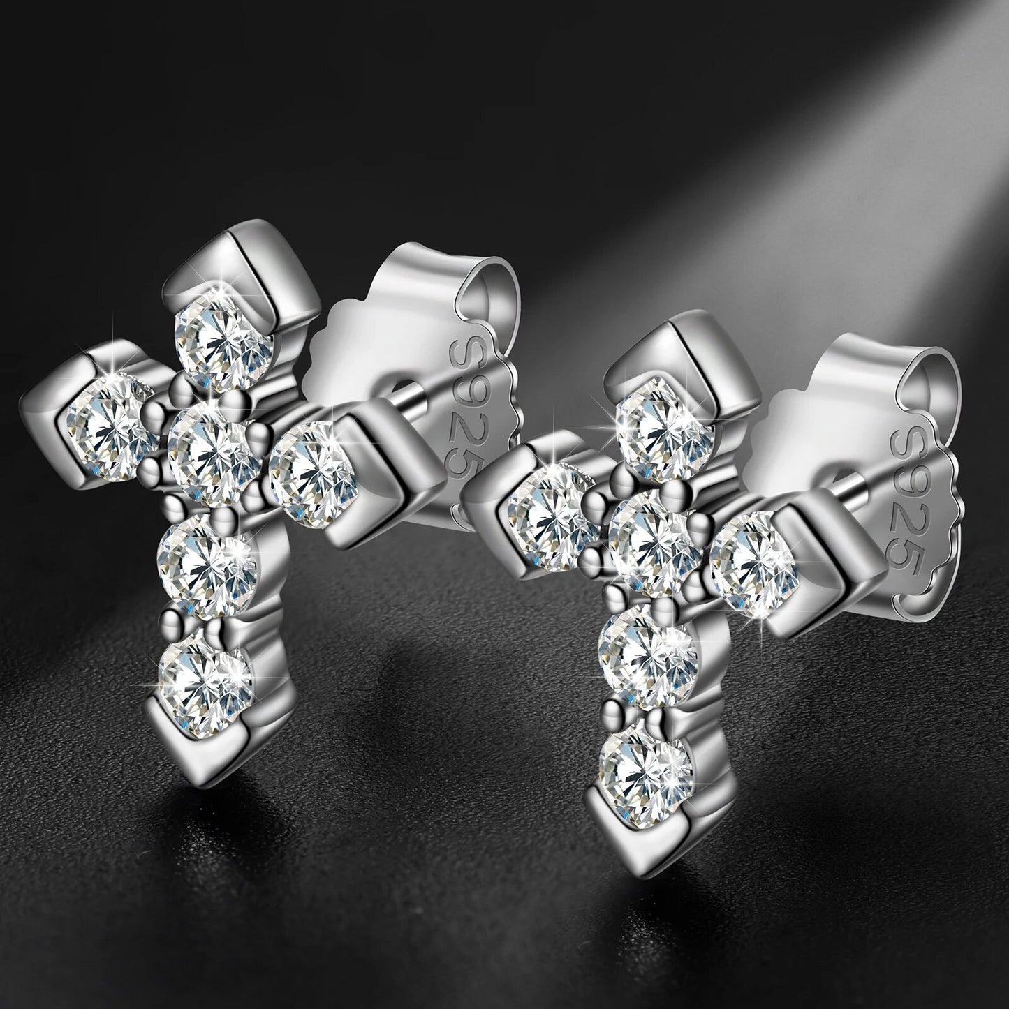 VVS Cross Earring