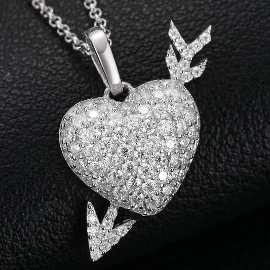 Heart With Arrow Pendant