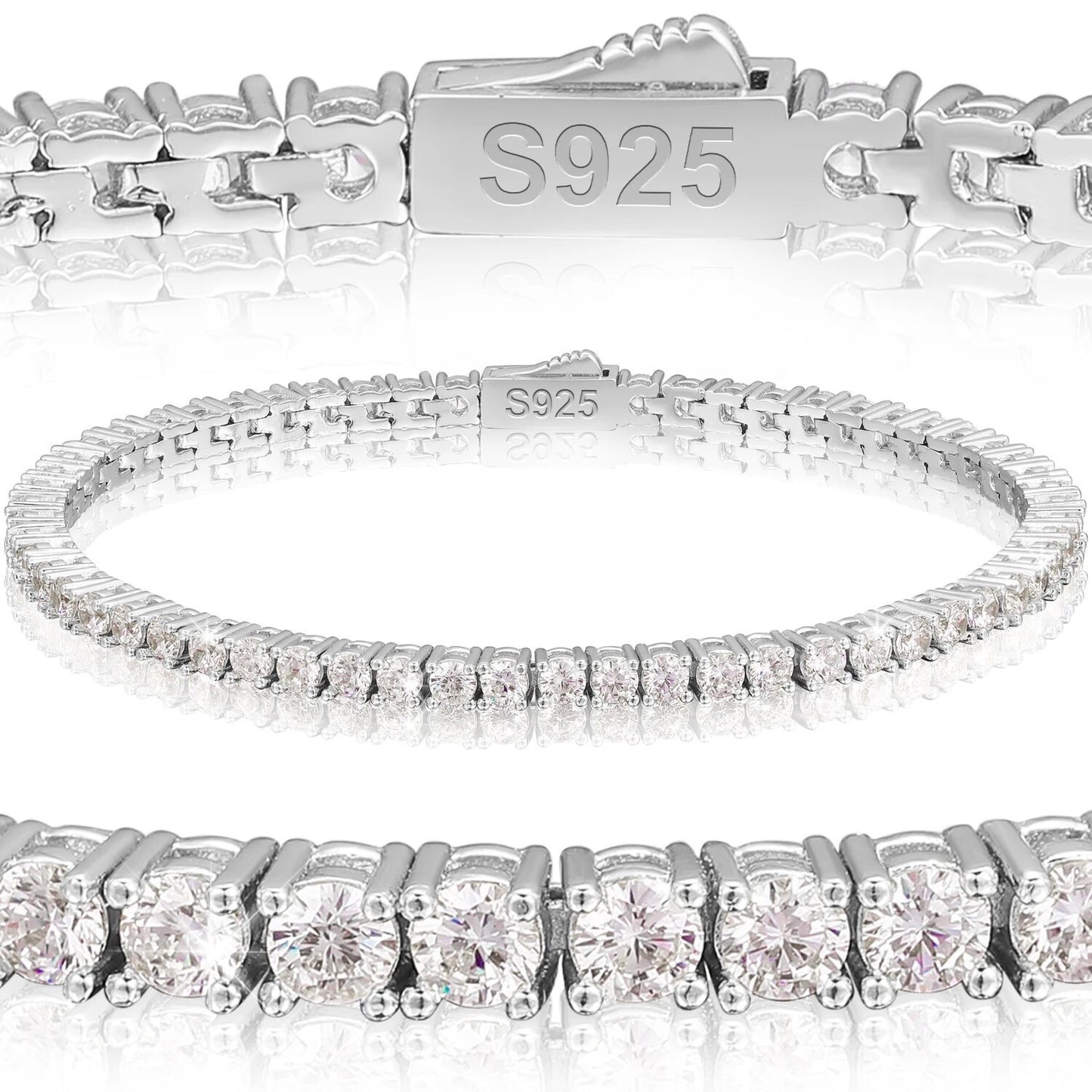 3-5mm Tennis Bracelet