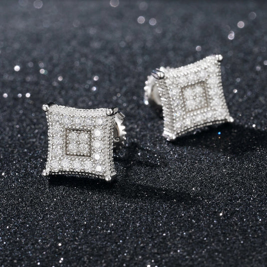 Bent Stud Earrings