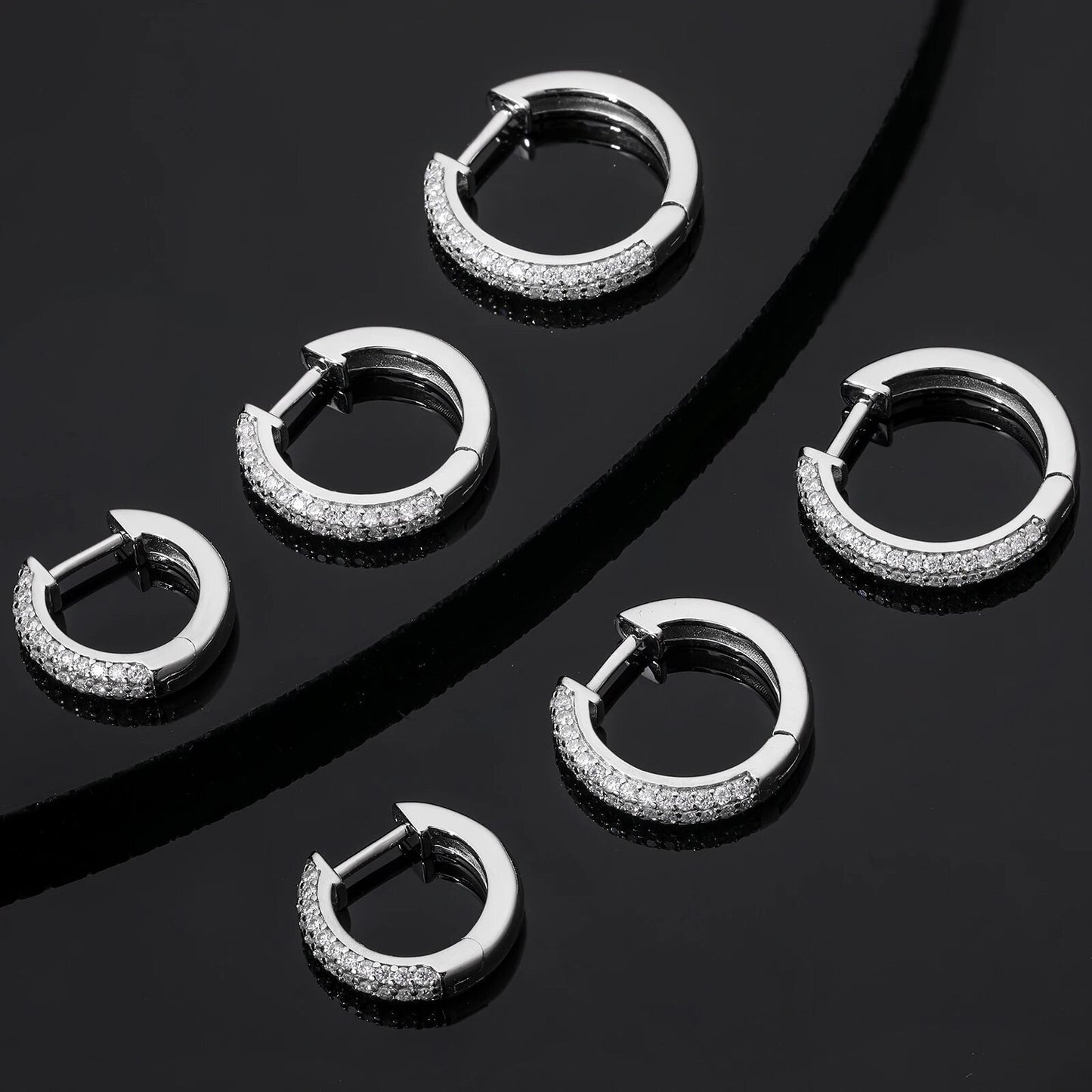 3 set Hoop Earrings