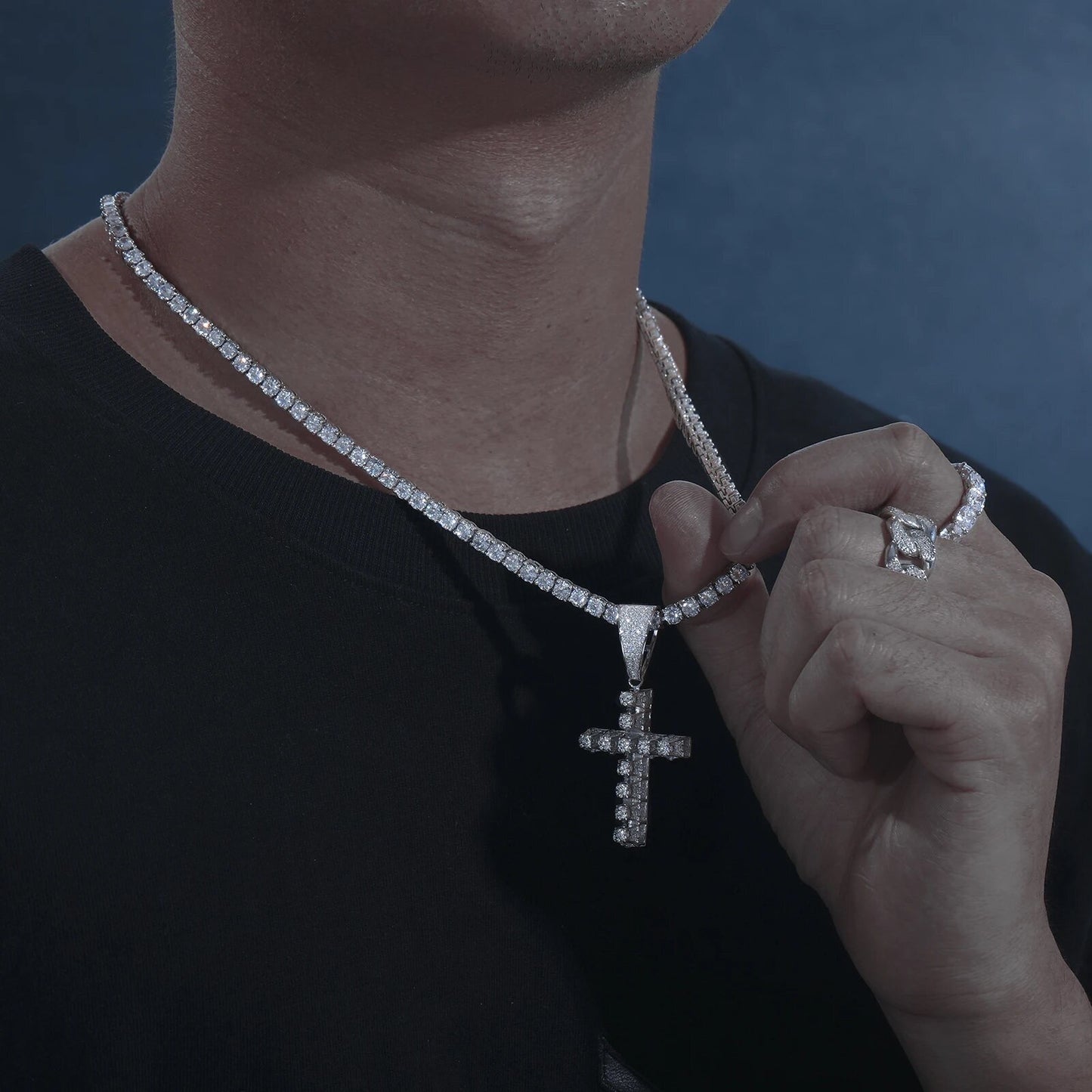 Cross Stud Pendant