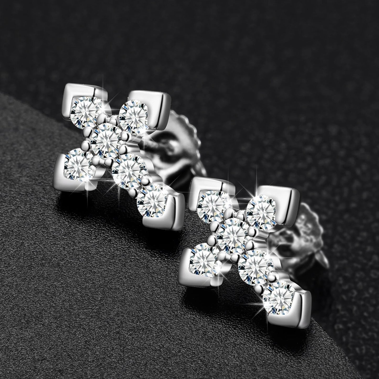 VVS Cross Earring