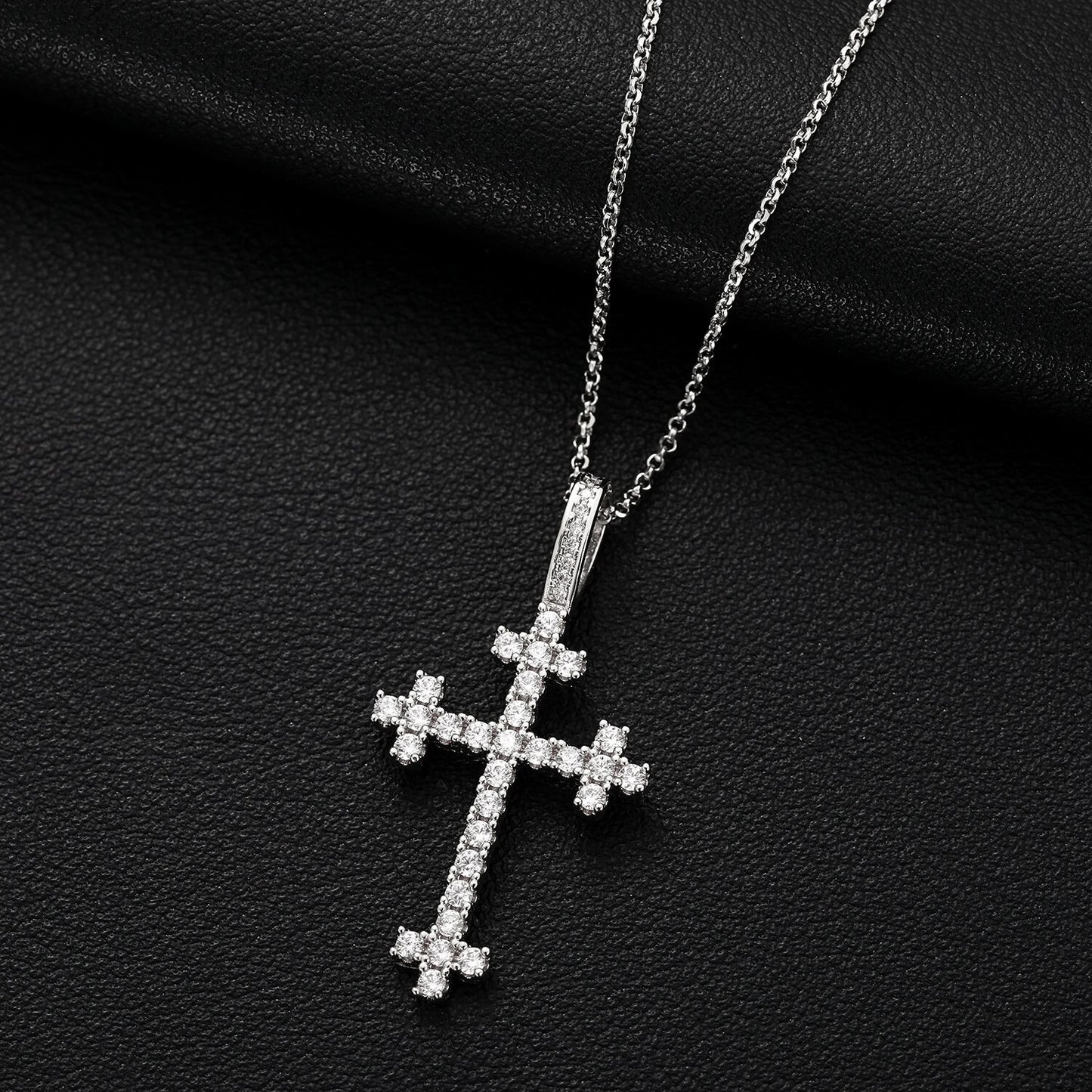 .93CT Cross Pendant