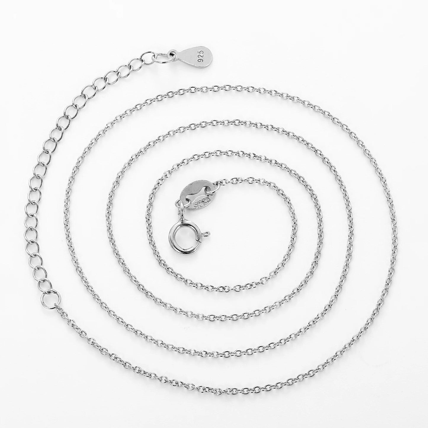 1mm Silver Chain