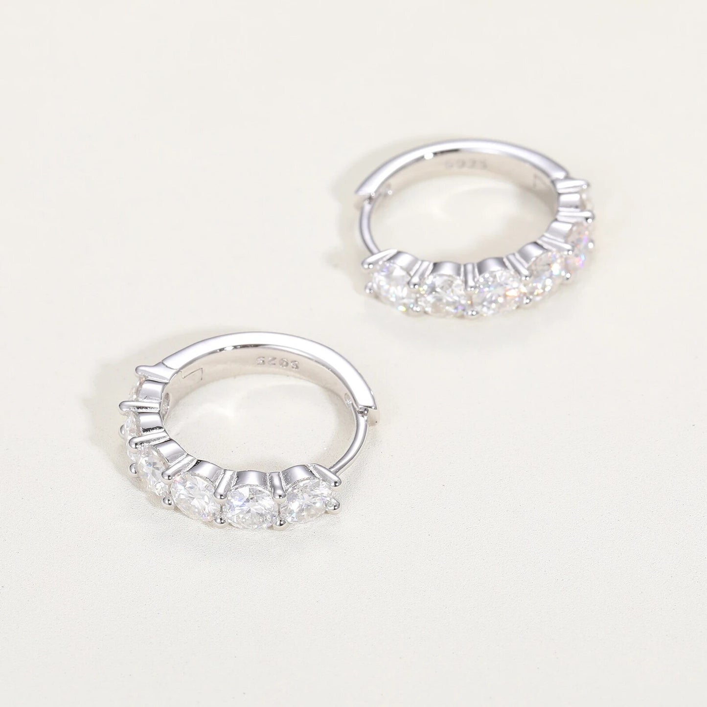 2-4mm Hoop Earrings