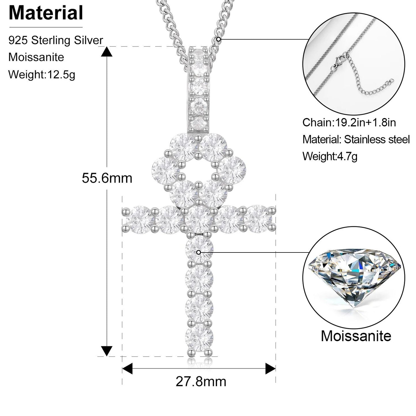 Cross 8.1CT Pendant