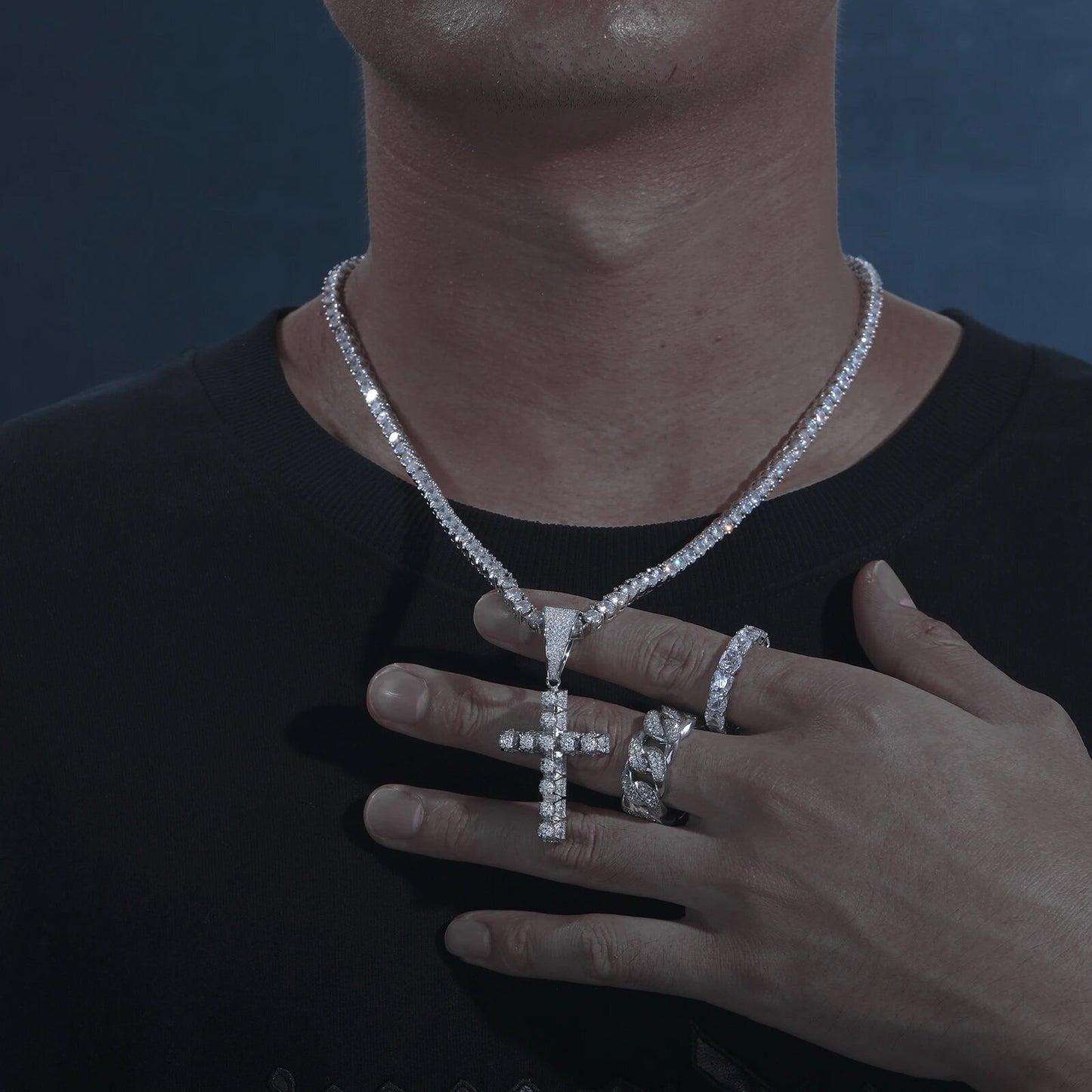 Cross Stud Pendant