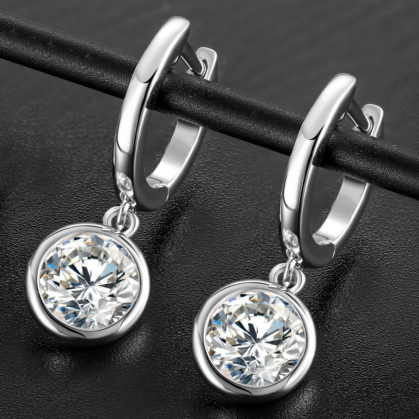 1.0CT Drop Earrings