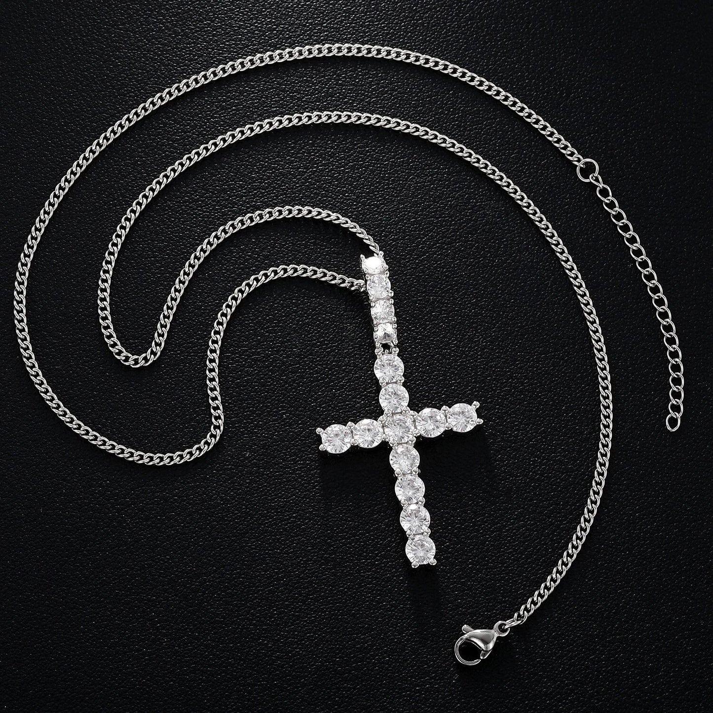 3.64CT Cross Pendant