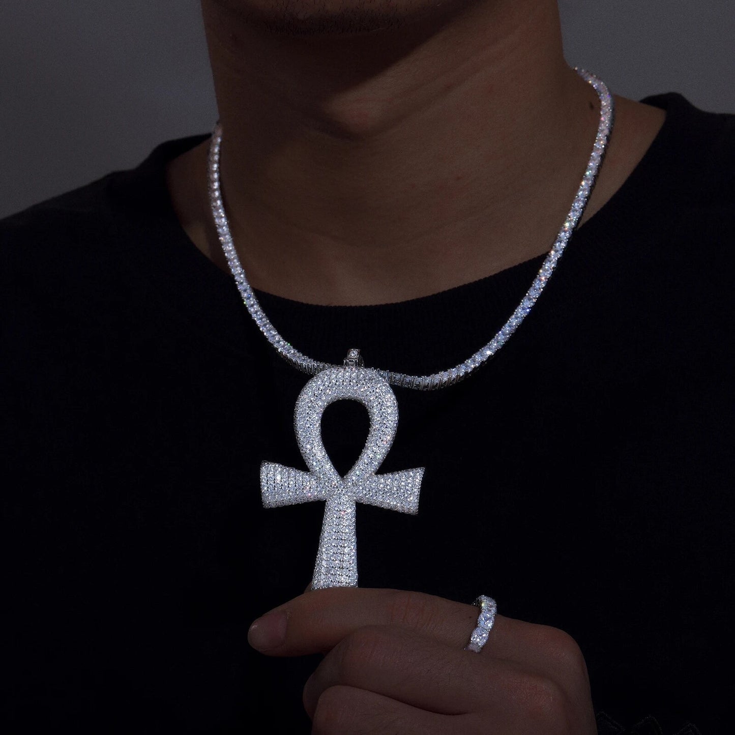 3 Size Cross Pendant