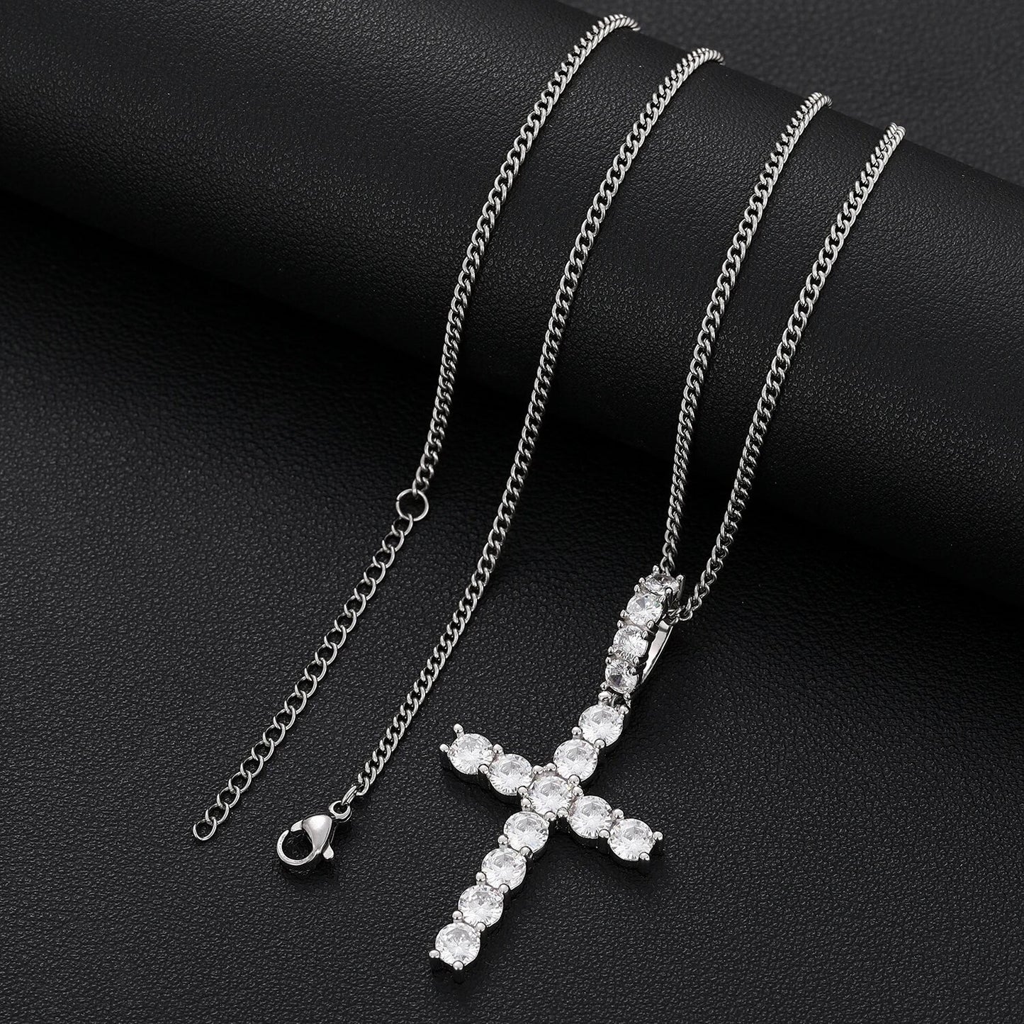 3.64CT Cross Pendant