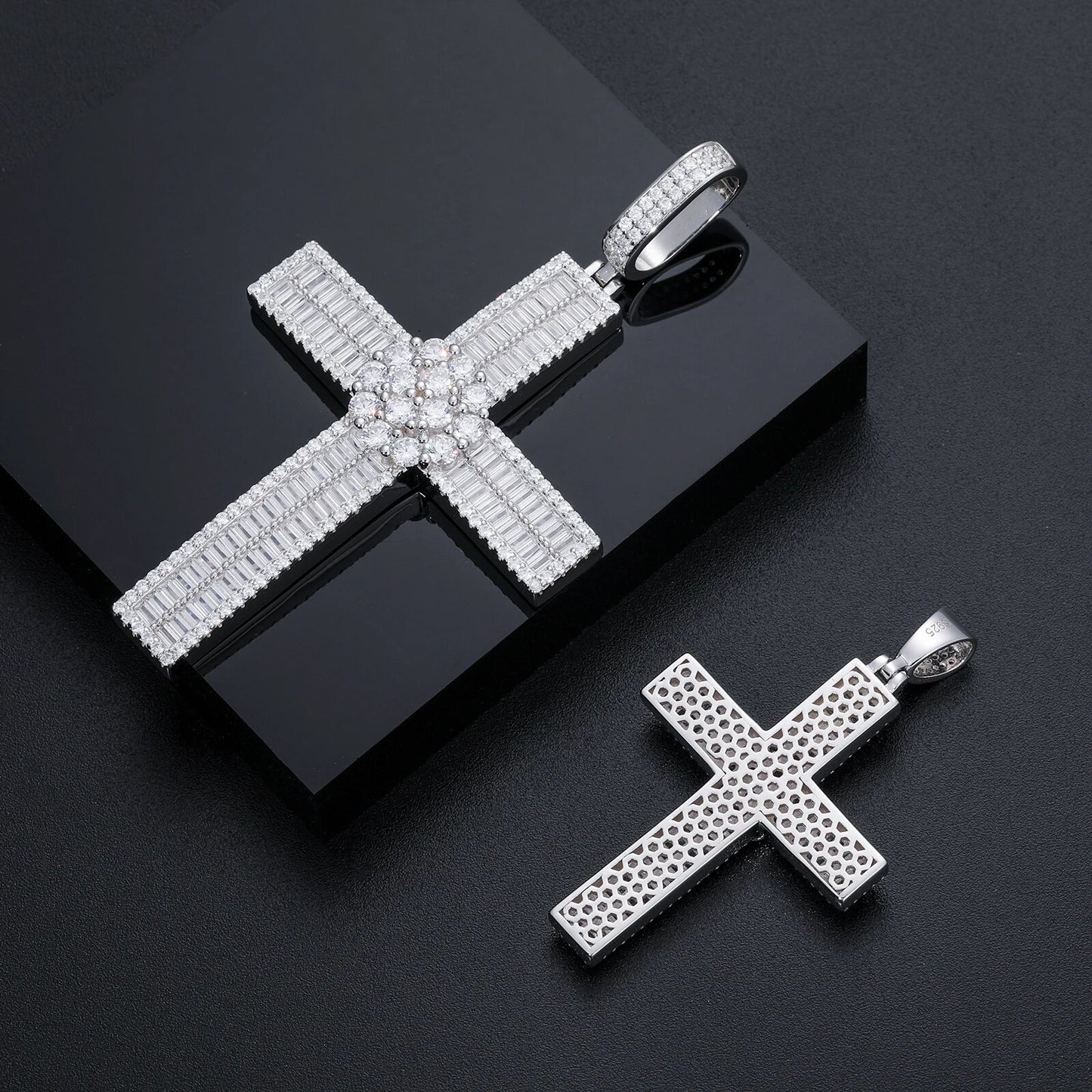 Flower Cross Pendant