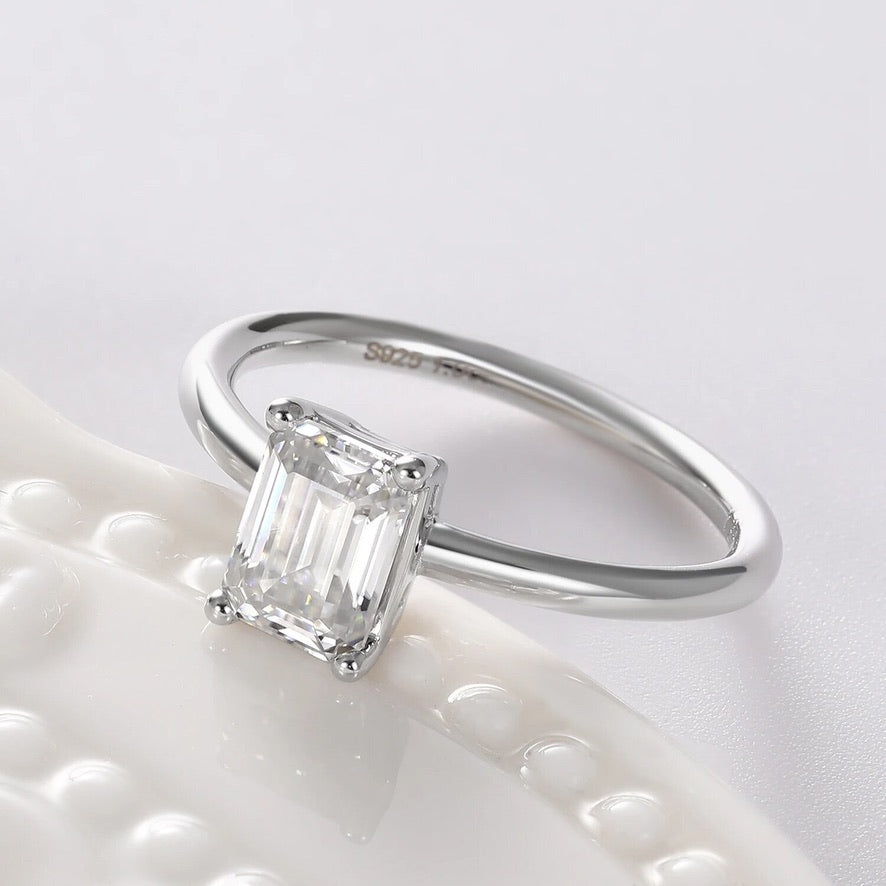 1.0CT Baguette Ring