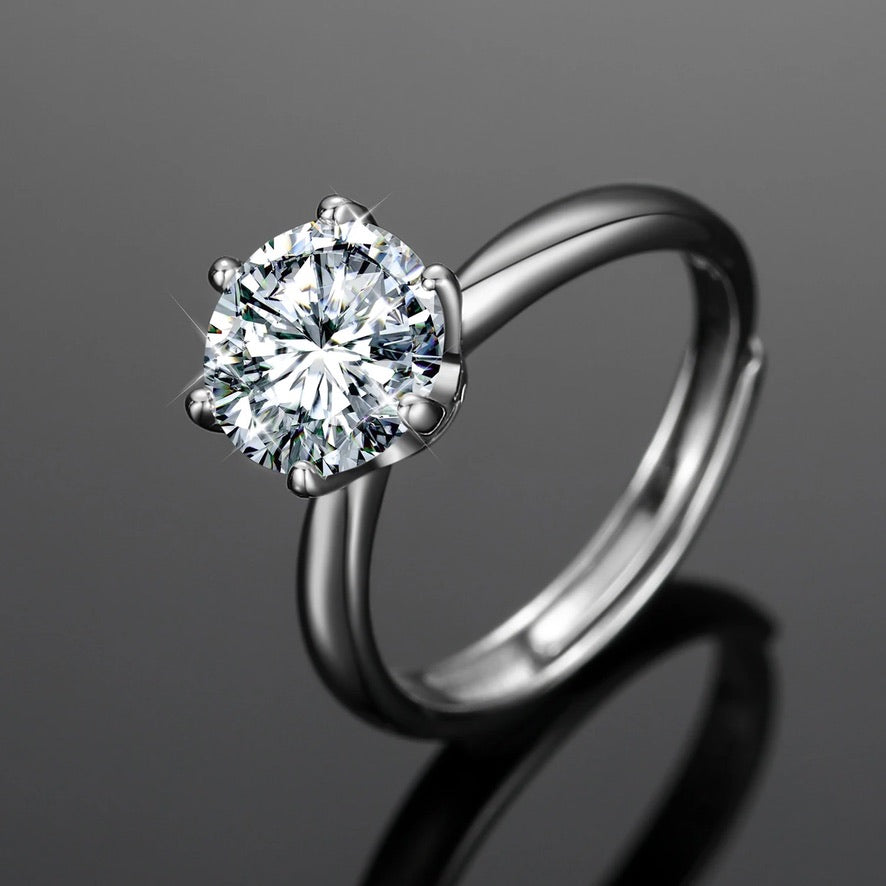 0.5-3.0CT Resizable Ring