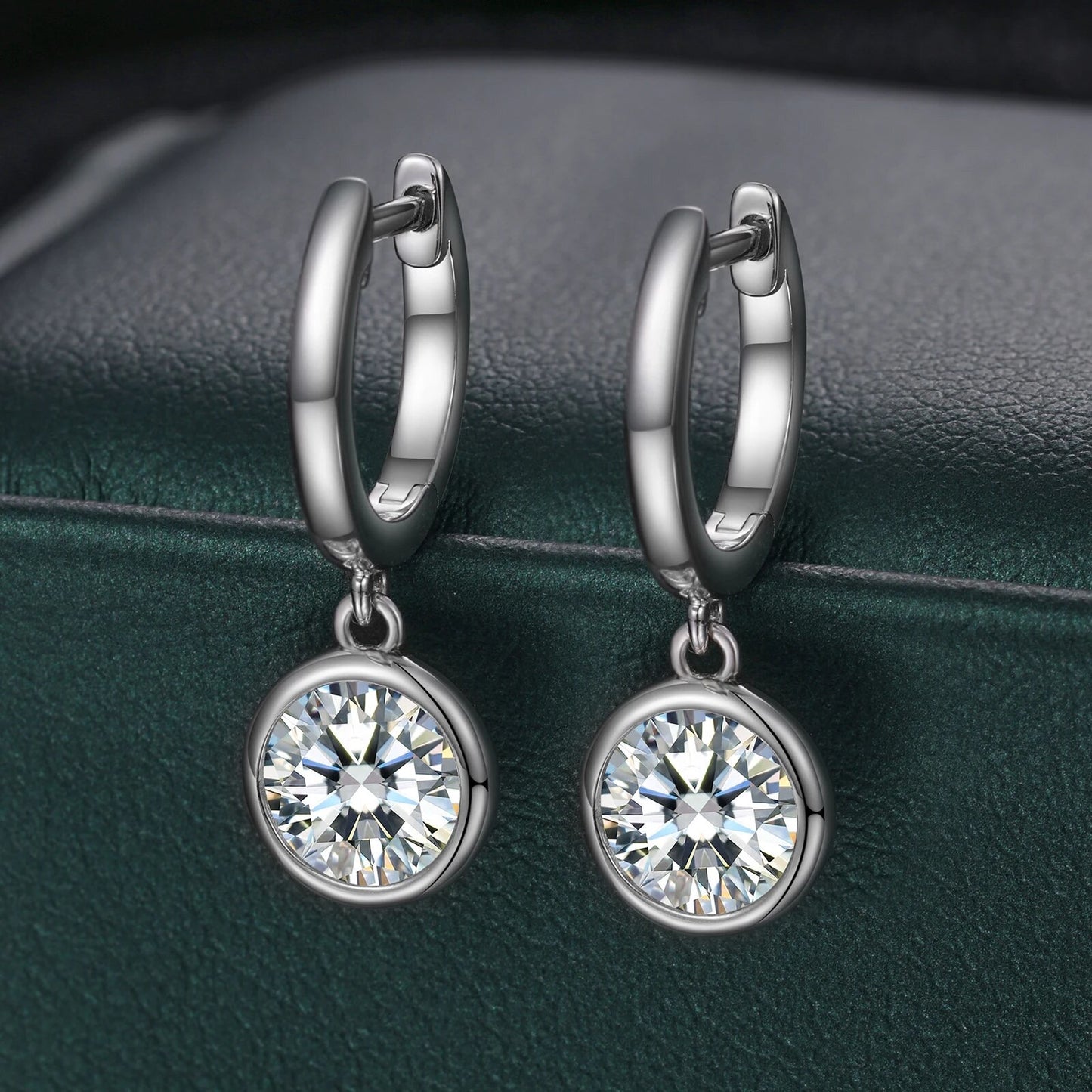 1.0CT Drop Earrings