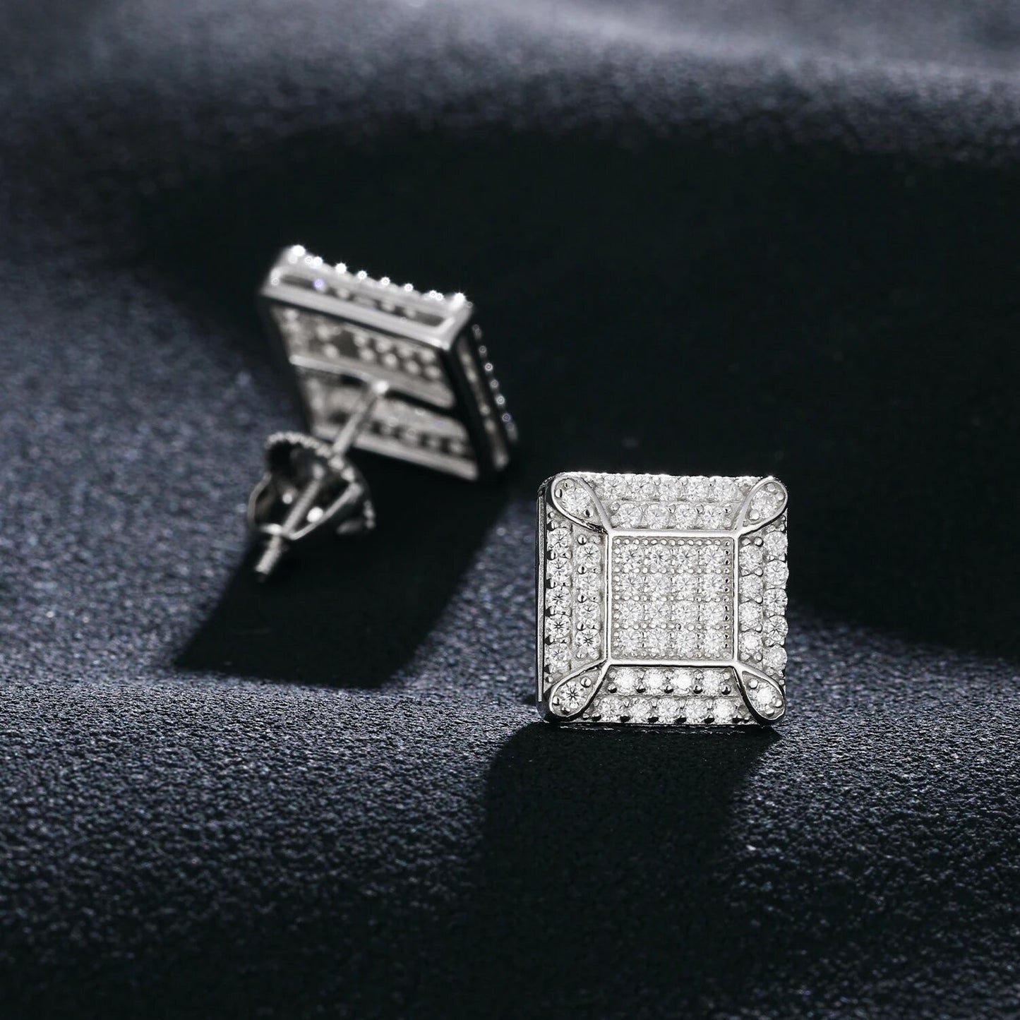 New Square Stud Earring