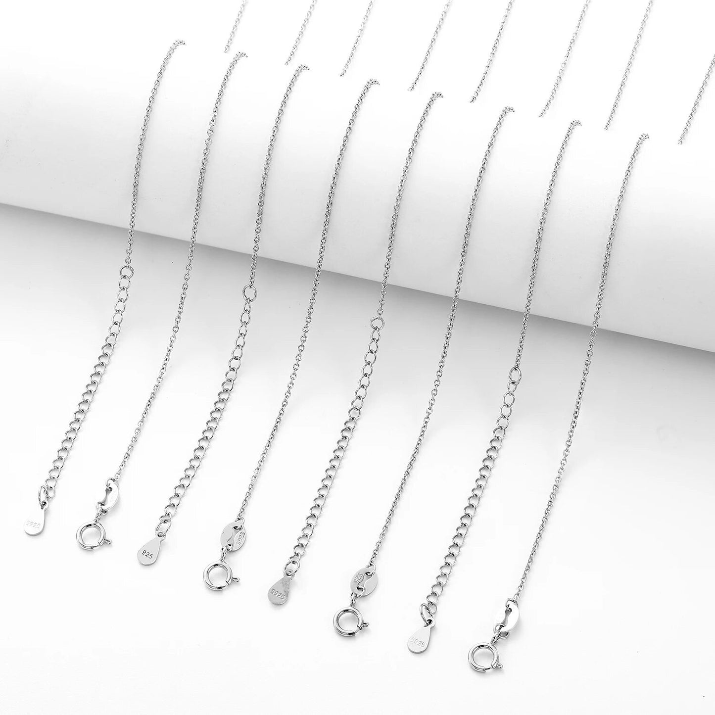 1mm Silver Chain