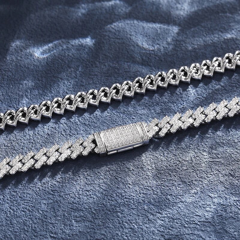 8mm Cuban Chain/Bracelet