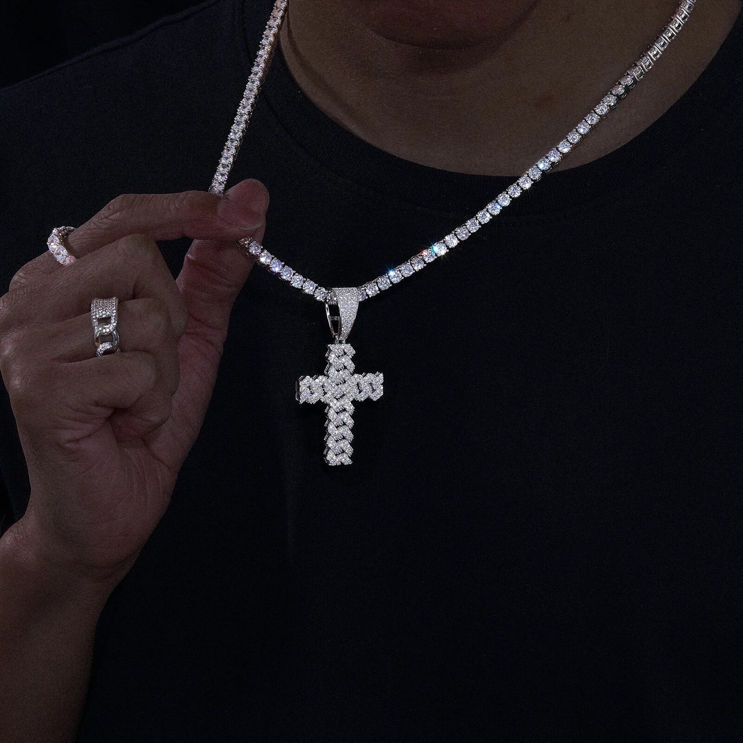 Cuban Cross Pendant