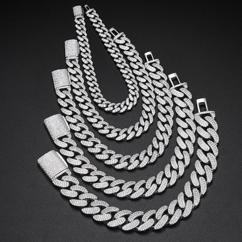 8-20mm Cuban Chain/Bracelets