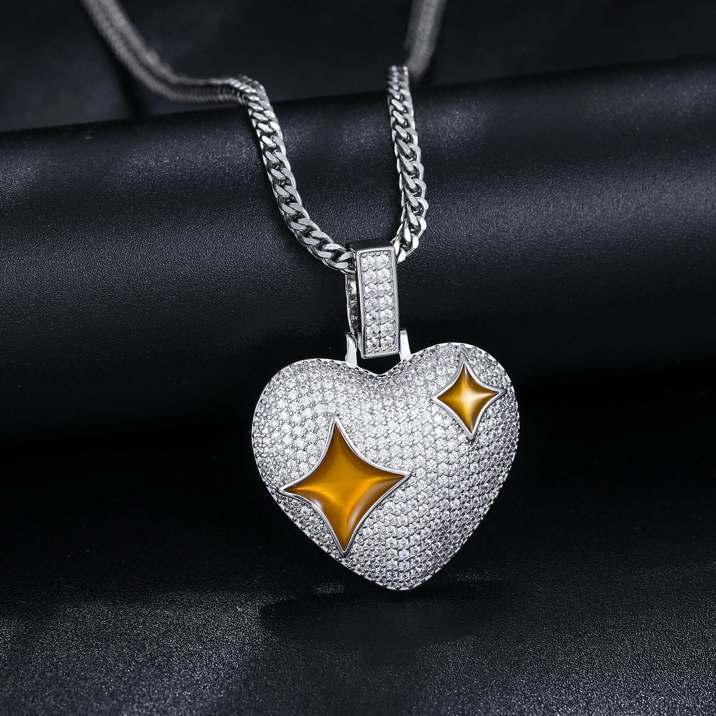 Star Heart Pendant