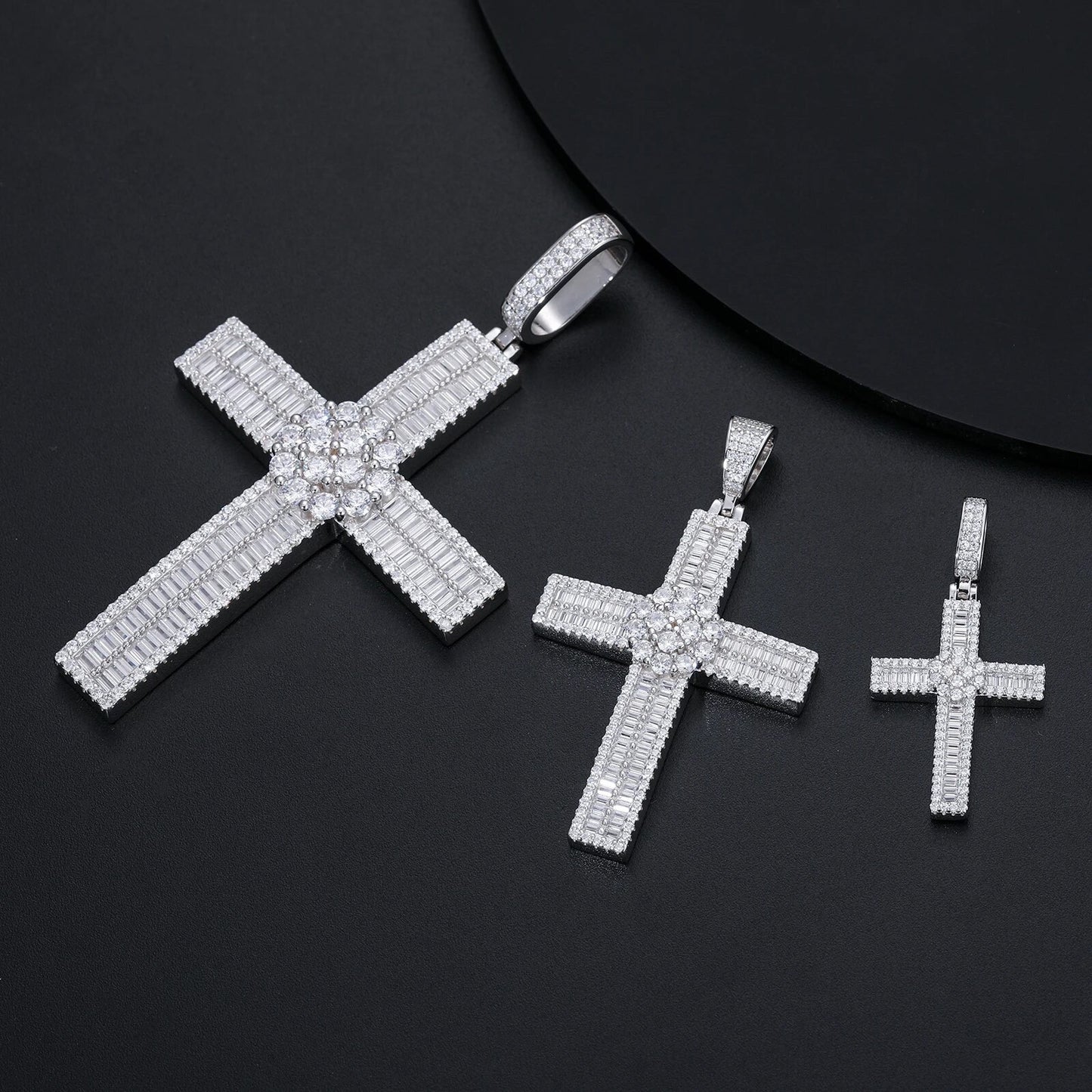 Flower Cross Pendant