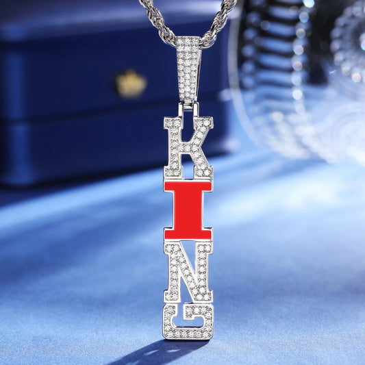 King Letter Pendant