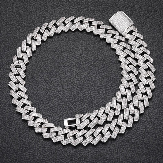 14mm Baguette Style Chain/Bracelet