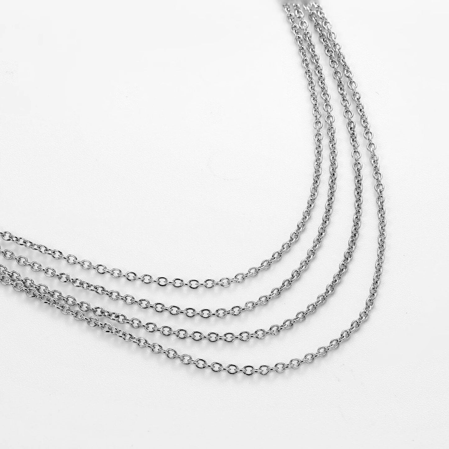 1mm Silver Chain