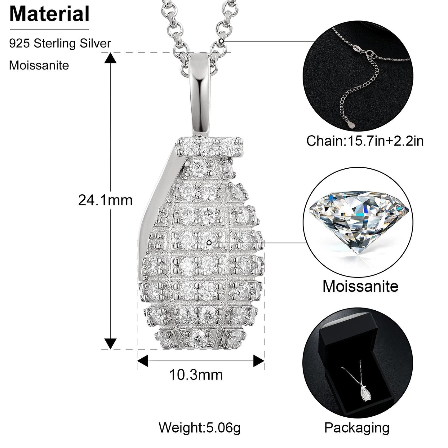 Grenade Pendant