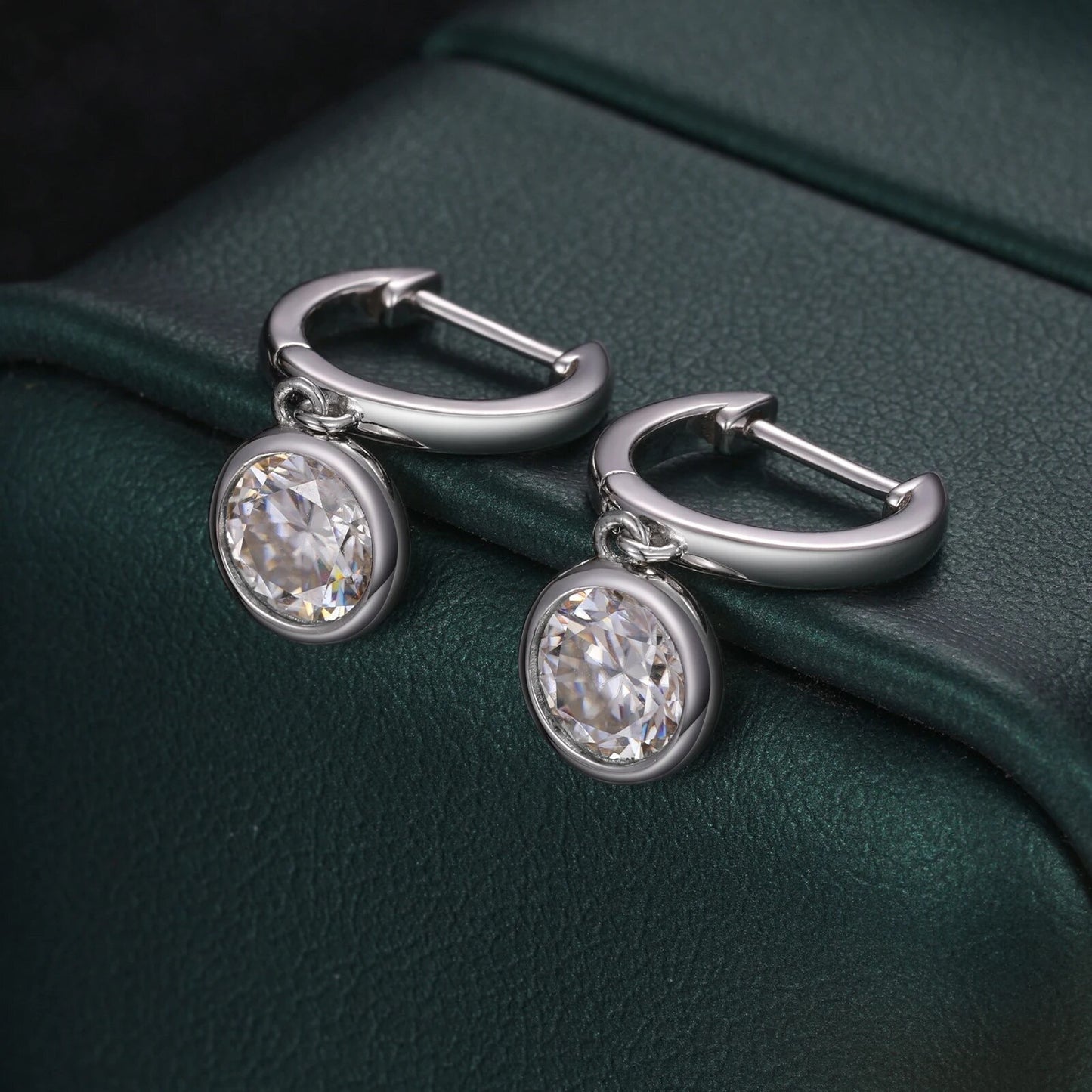 1.0CT Drop Earrings