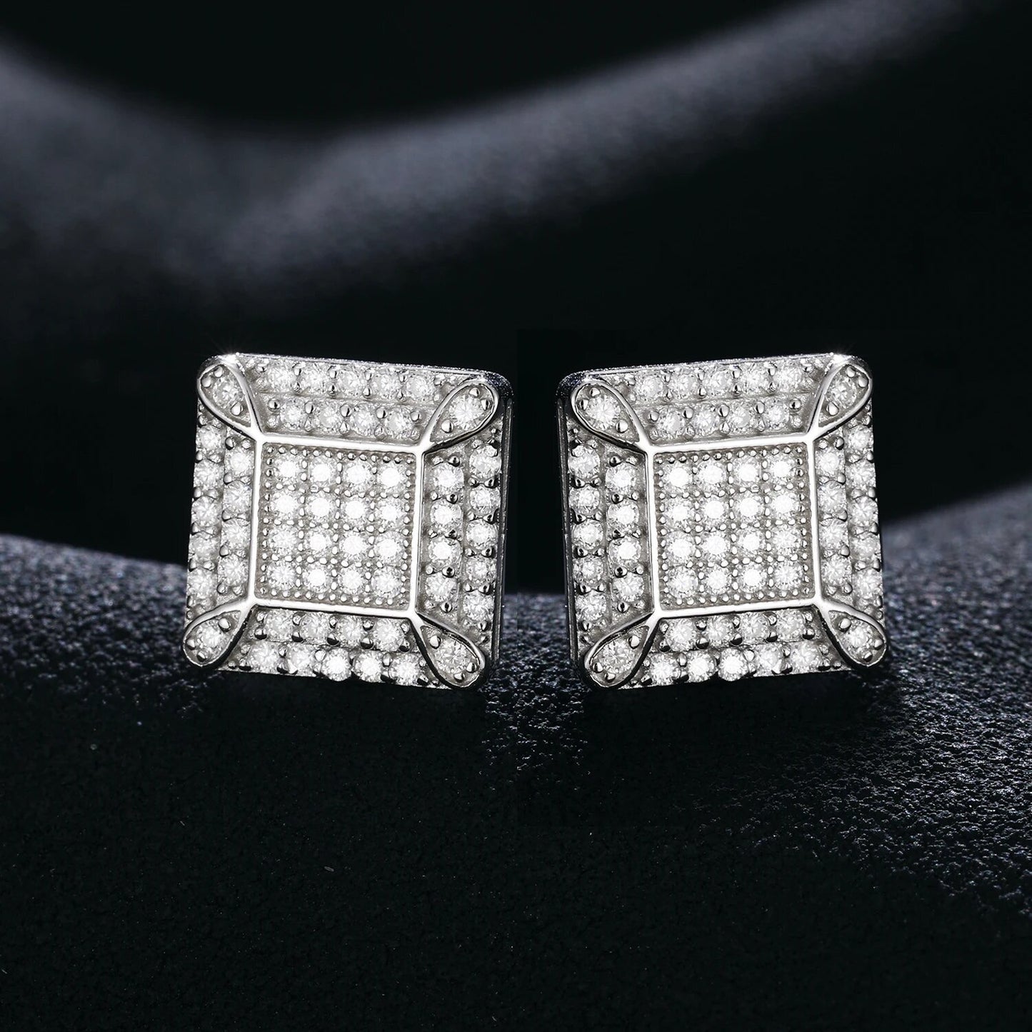 New Square Stud Earring