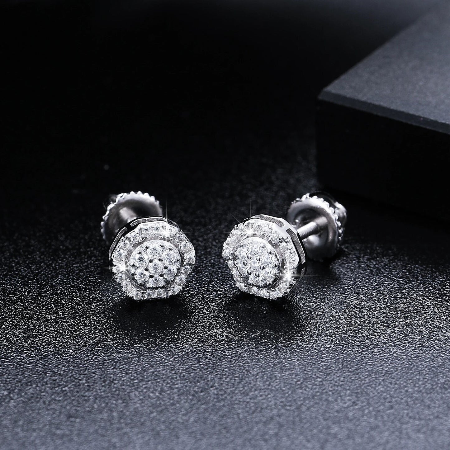 6 Round Earring