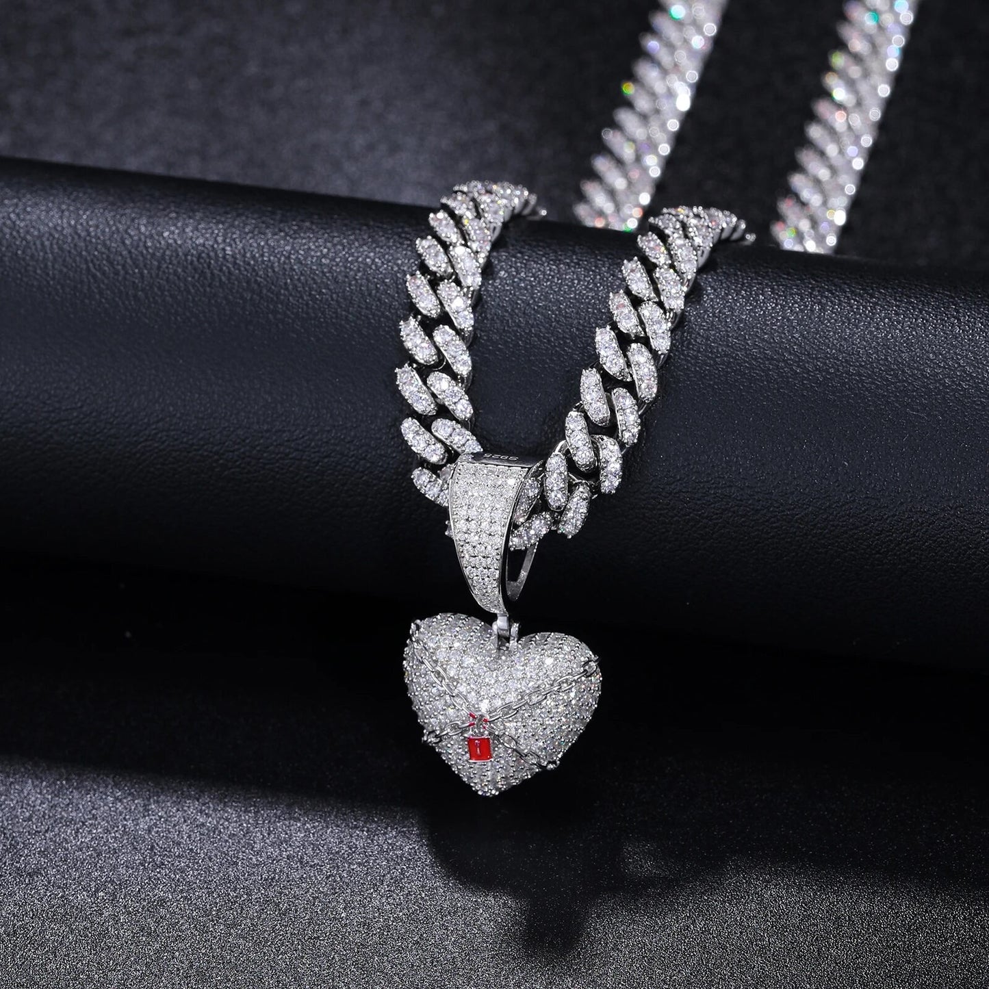 Locked Heart Pendant