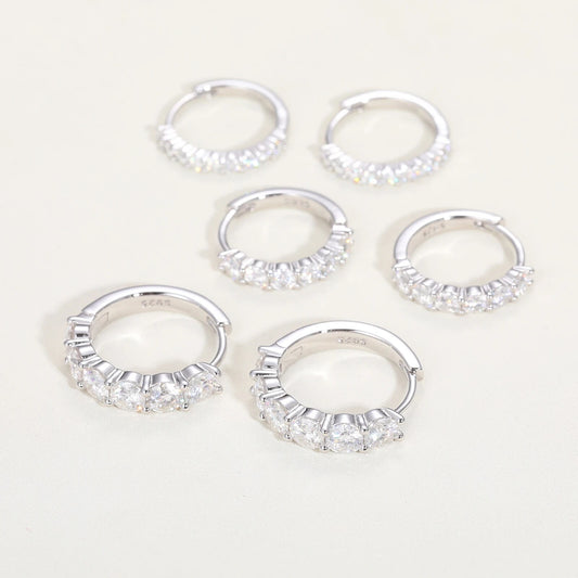 2-4mm Hoop Earrings