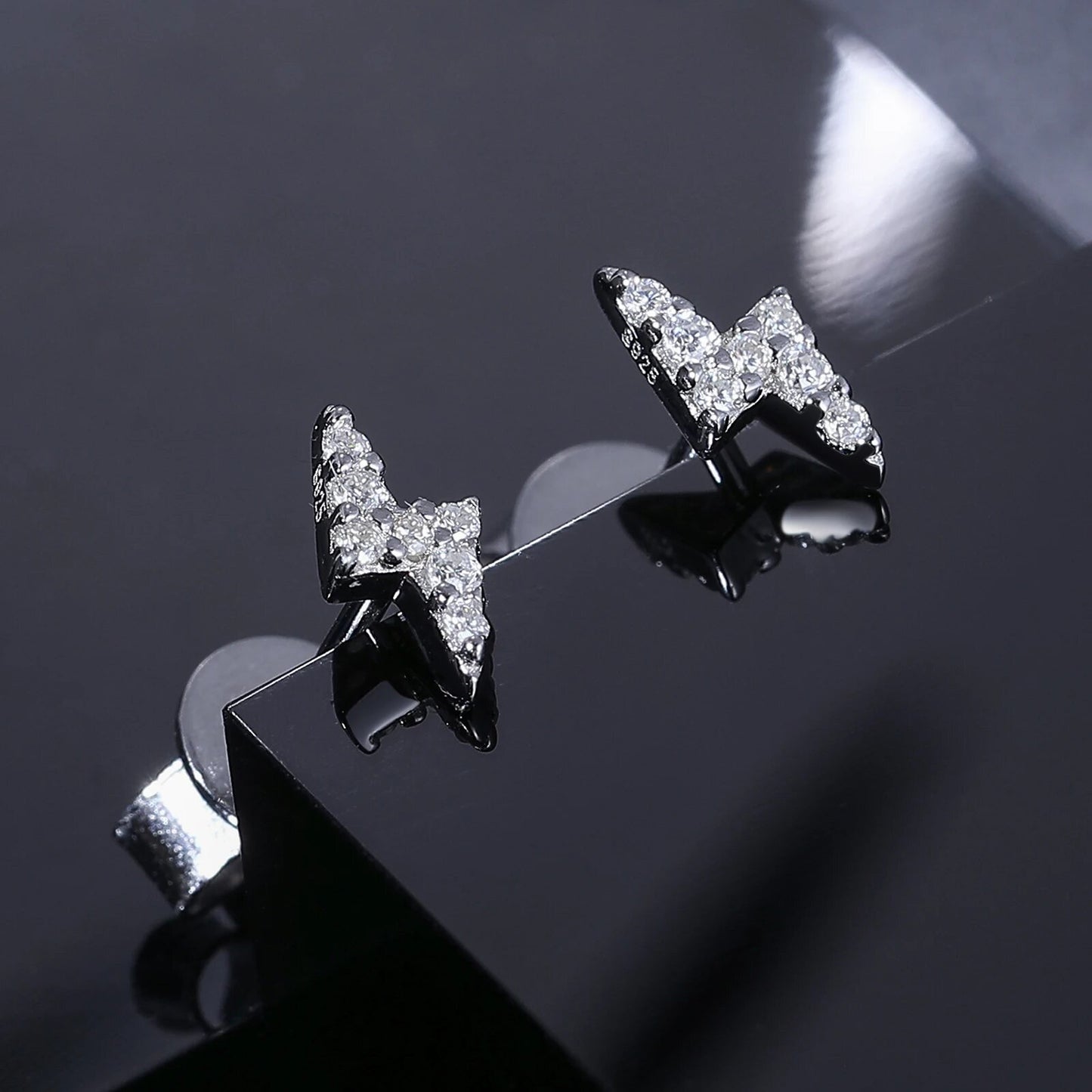 Lightning Stud Earring