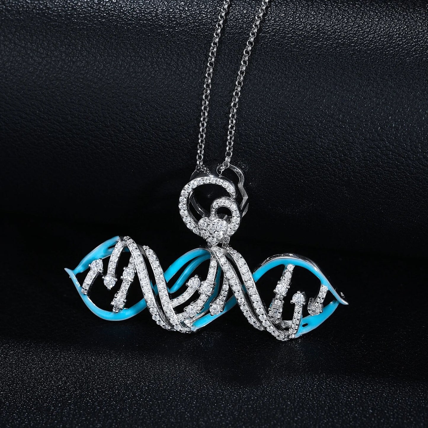 DNA Spiral Pendant