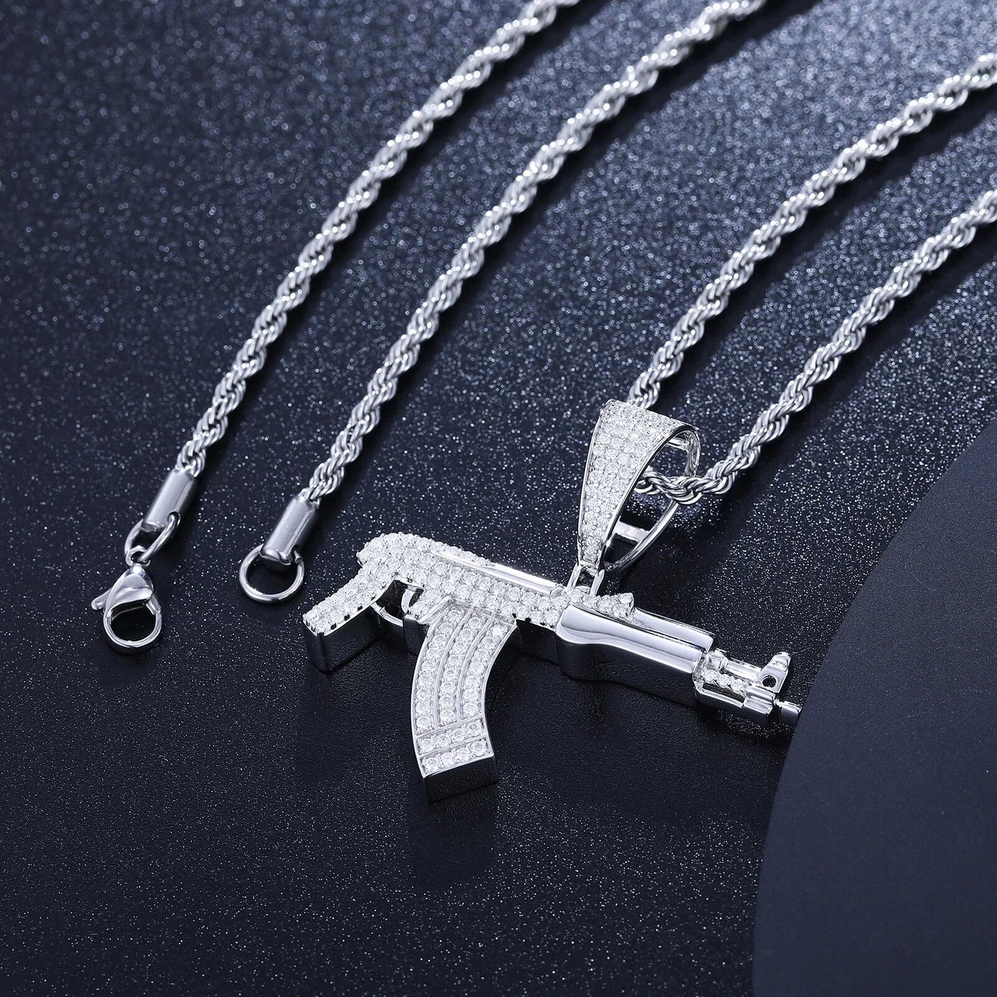 Submachine Gun Pendant